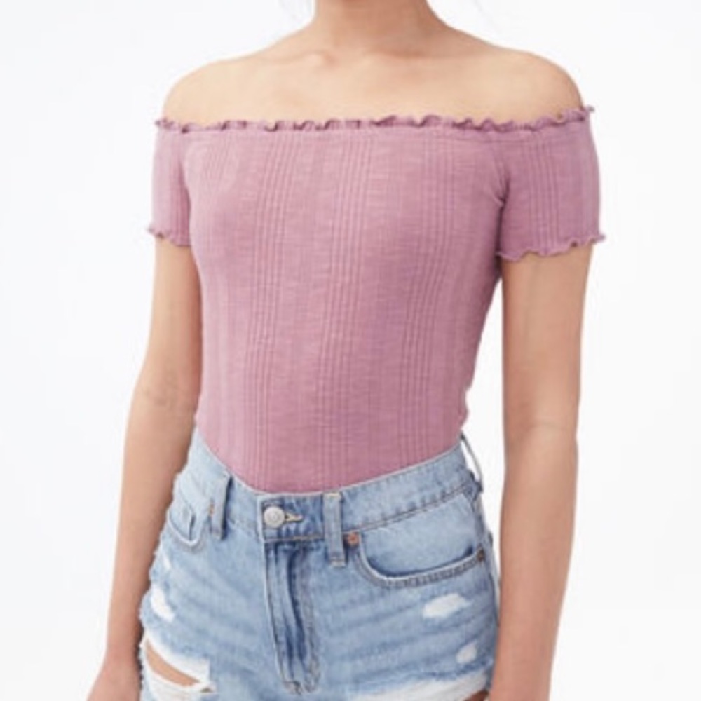 Aeropostale Off-The-Shoulder Top